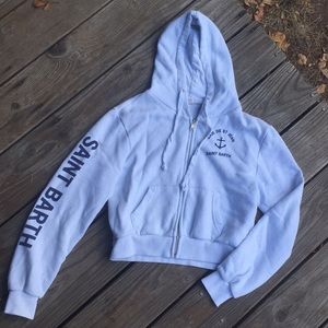 Brandy cropped hoodie